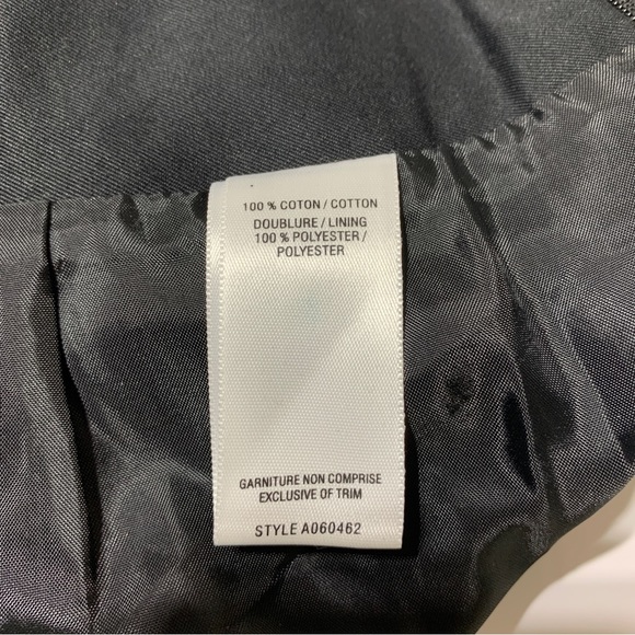 NWOT Jacob Black Mermaid High Waisted Knee Length Ruffle Skirt Size 0 - Picture 6 of 11